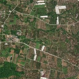 Amphoe Ban Hong map(satellite map)