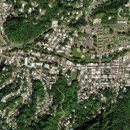 Utuado barrio-pueblo map(satellite map)