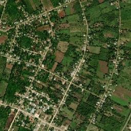 Pucté map(satellite map)