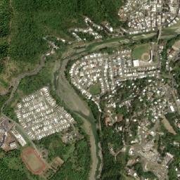 Comerío map(satellite map)