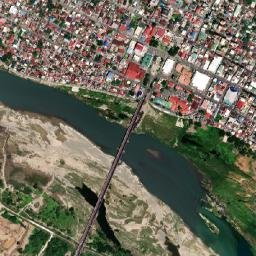 Laoag map(satellite map)