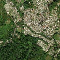 Adjuntas map(satellite map)