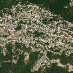 Huautla de Jiménez map(satellite map)