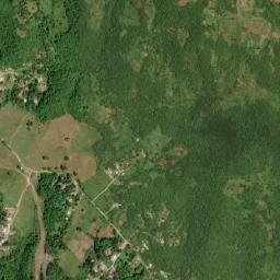 Blue Mountain map(satellite map)