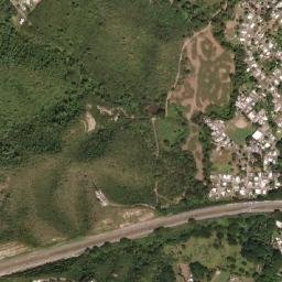 Río Cañas Abajo map(satellite map)
