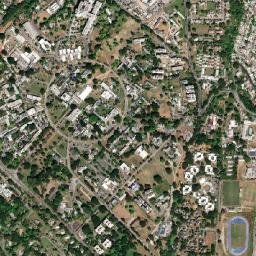 University map(satellite map)