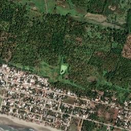 Playa Azul map(satellite map)