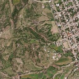Santa Cruz Tacache de Mina map(satellite map)