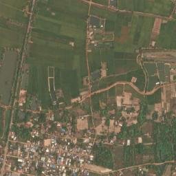 Amphoe Tha Bo map(satellite map)