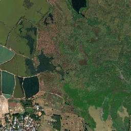 Amphoe Ban Dung map(satellite map)