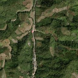 Amphoe Om Koi map(satellite map)