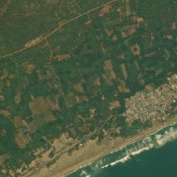 Yarada map(satellite map)
