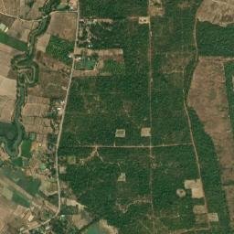 Amphoe Phen map(satellite map)