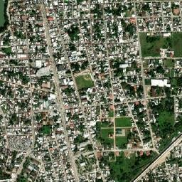 Tenosique map(satellite map)