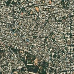 Hyderabad map(satellite map)