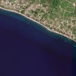Middle Island map(satellite map)