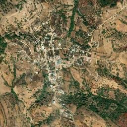 Santiago Tenango map(satellite map)