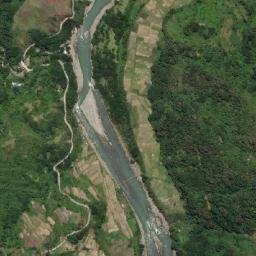Tinglayan map(satellite map)