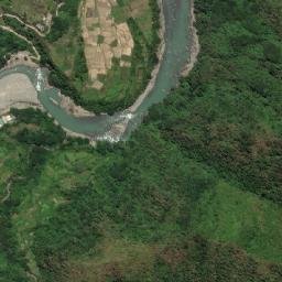 Tinglayan map(satellite map)