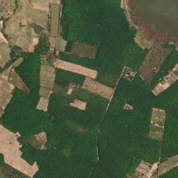 Amphoe Nikhom Nam Un map(satellite map)