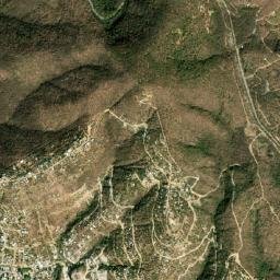 Oaxaca de Juárez map(satellite map)