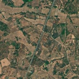 Amphoe Nakhon Thai map(satellite map)