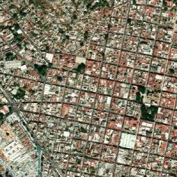 Oaxaca map(satellite map)