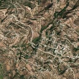 Yutanduchi de Guerrero map(satellite map)