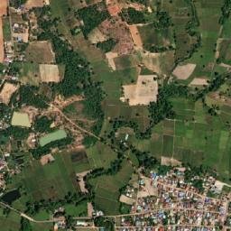 Amphoe Si That map(satellite map)