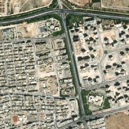 Şalālah map(satellite map)