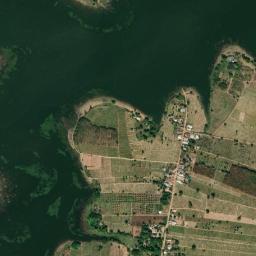 Amphoe Phu Phan map(satellite map)