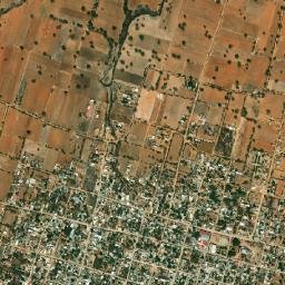 Santa Ana Zegache map(satellite map)