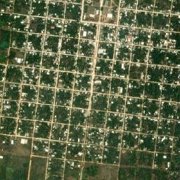 Frontera Corozal map(satellite map)