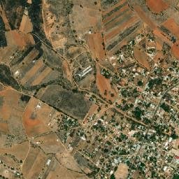 Valdeflores map(satellite map)