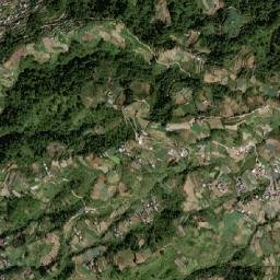 Buguias map(satellite map)