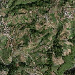 Buguias map(satellite map)