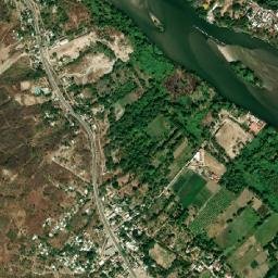 Las Flechas map(satellite map)