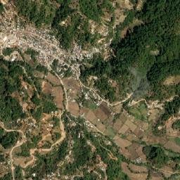 Santa María Zaniza map(satellite map)