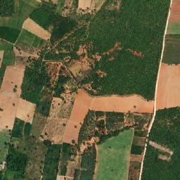 Amphoe Sam Sung map(satellite map)