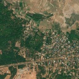Kaysone Phomvihane map(satellite map)