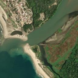 Barra de Tecoanapa map(satellite map)