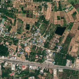 Amphoe Nong Ruea map(satellite map)