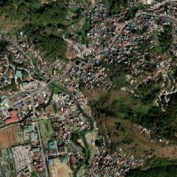 La Trinidad map(satellite map)
