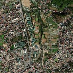 La Trinidad map(satellite map)