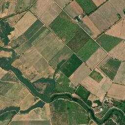 Amphoe Mueang Kamphaeng Phet map(satellite map)