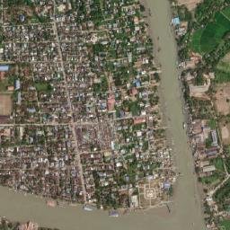 Mawlamyinegyunn map(satellite map)
