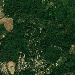 Roatán map(satellite map)