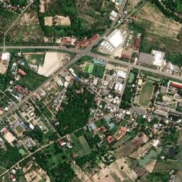 Amphoe Phon Thong map(satellite map)