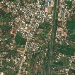 Amphoe Taphan Hin map(satellite map)
