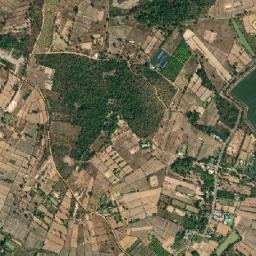 Amphoe Loeng Nok Tha map(satellite map)